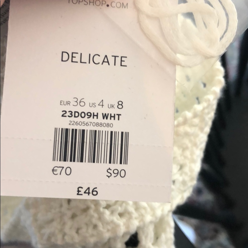 Brand new Topshop Crochet Dress/ Tunic - Picture 5 of 5